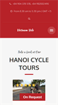 Mobile Screenshot of hanoicycle.com